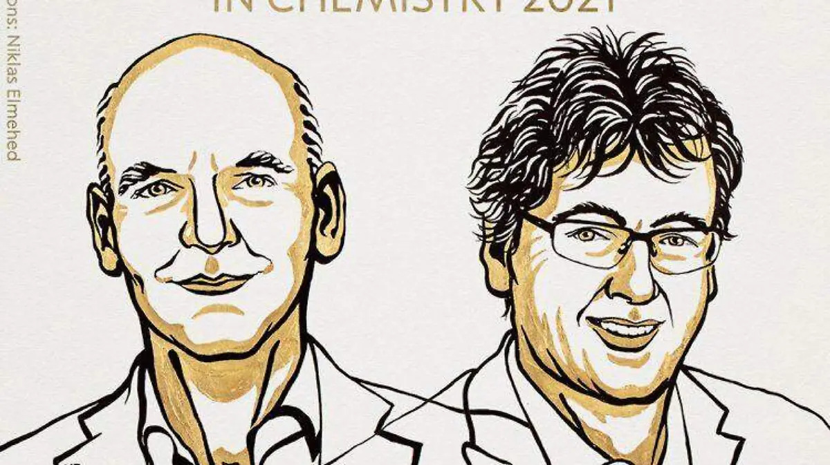 Otorgan Premio Nobel de Química 2021 a Benjamin List y David MacMillan